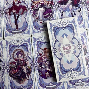 Touhou Blooming Chaos 2 Tarot Zweite Edition: 22 Große Alcanas, Anime Tarot, Spiel Illustration