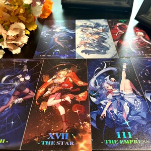 Tarot Genshin Impact, Tarot de los 22 arcanos de Rolling Star