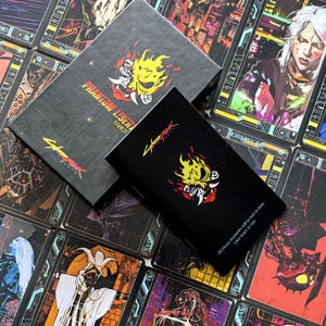 Pre venta/Baraja de Tarot Stargate Cyberpunk 3.0, de estilo cyberpunk
