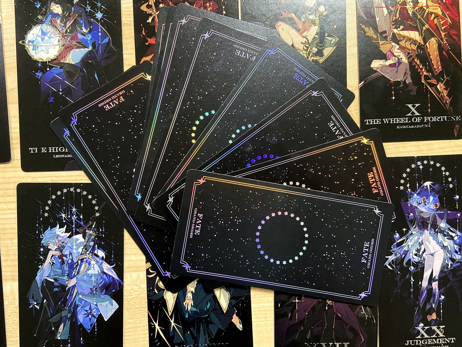 Fate Grand Order Tarotgame Homemade Tarot23 Great Arcana Etsy