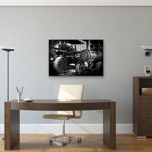 Port Huron Engine and Thresher Co., engine 6166 train, train, steam engine train, Michigan, antique train, classic,train  photo, wall art