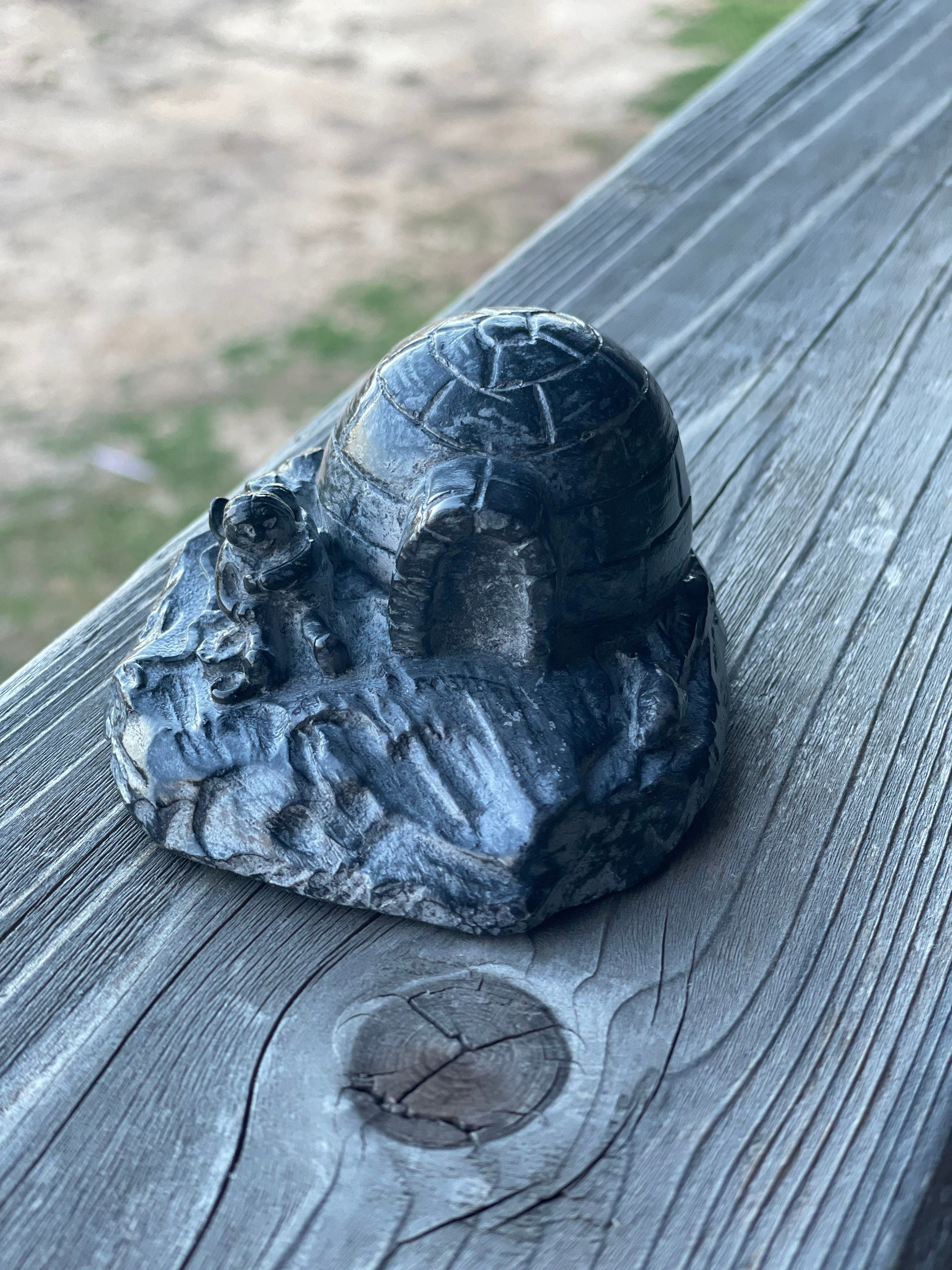 Wolf original soapstone sculpture Etsy