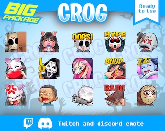 Twitch Emote | BIG PACKAGE Süßer Horror Emote | DBD-Emote