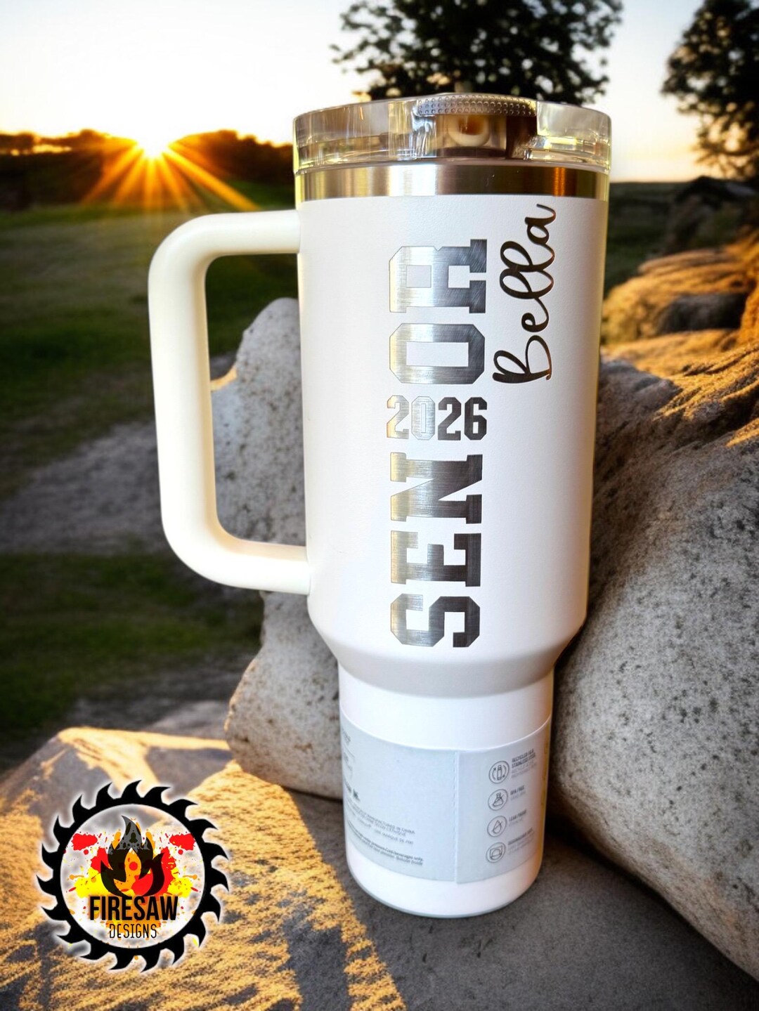 Personalized Stanley Tumbler - Senior Class of 2026, Laser