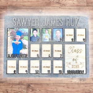 K-12 School Photo Frame: Graduation Picture Keepsake, Wallet & 5x7