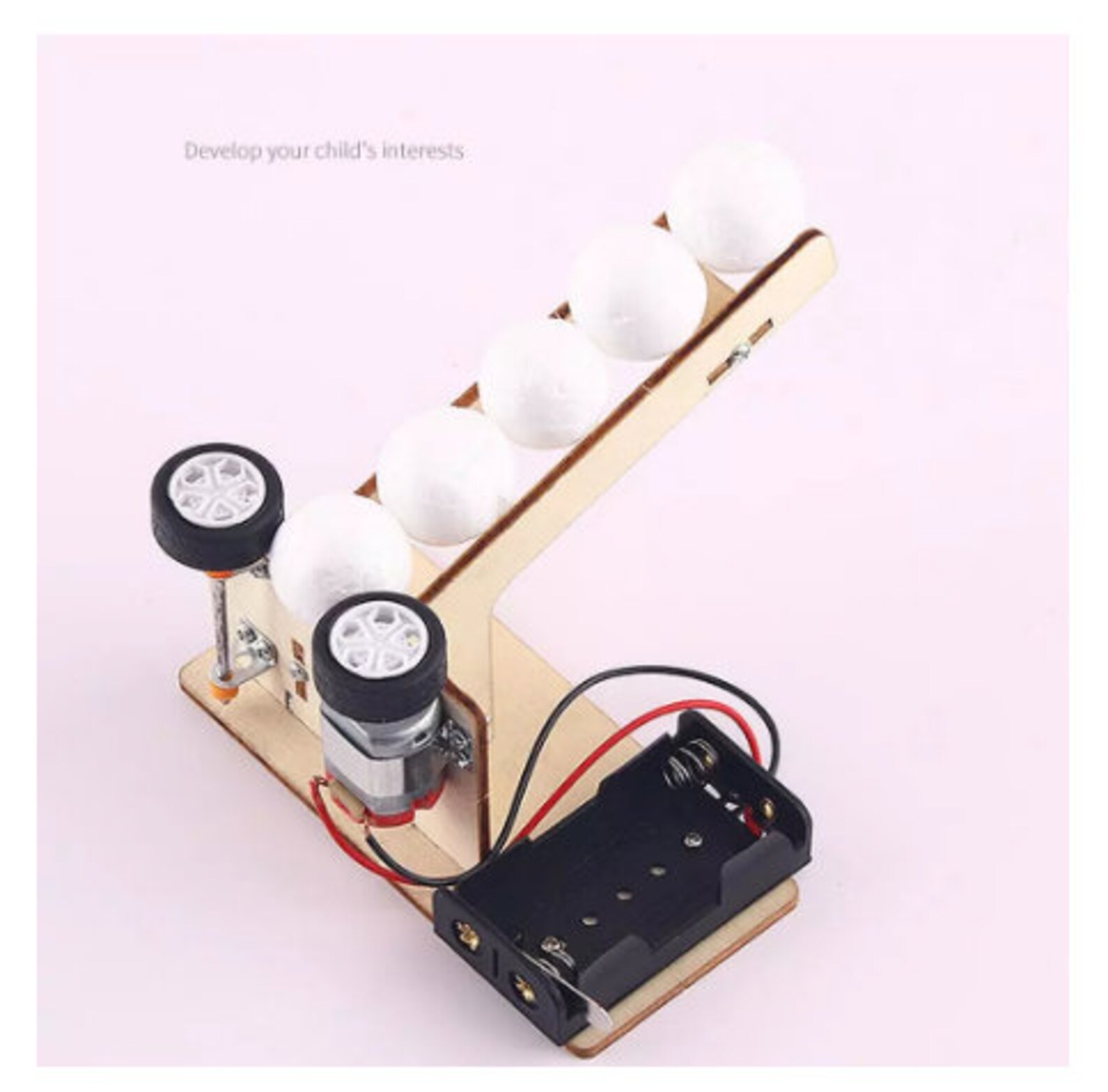 DIY Ping Pong Ball Throwing Machine Science Experiment Toy Etsy