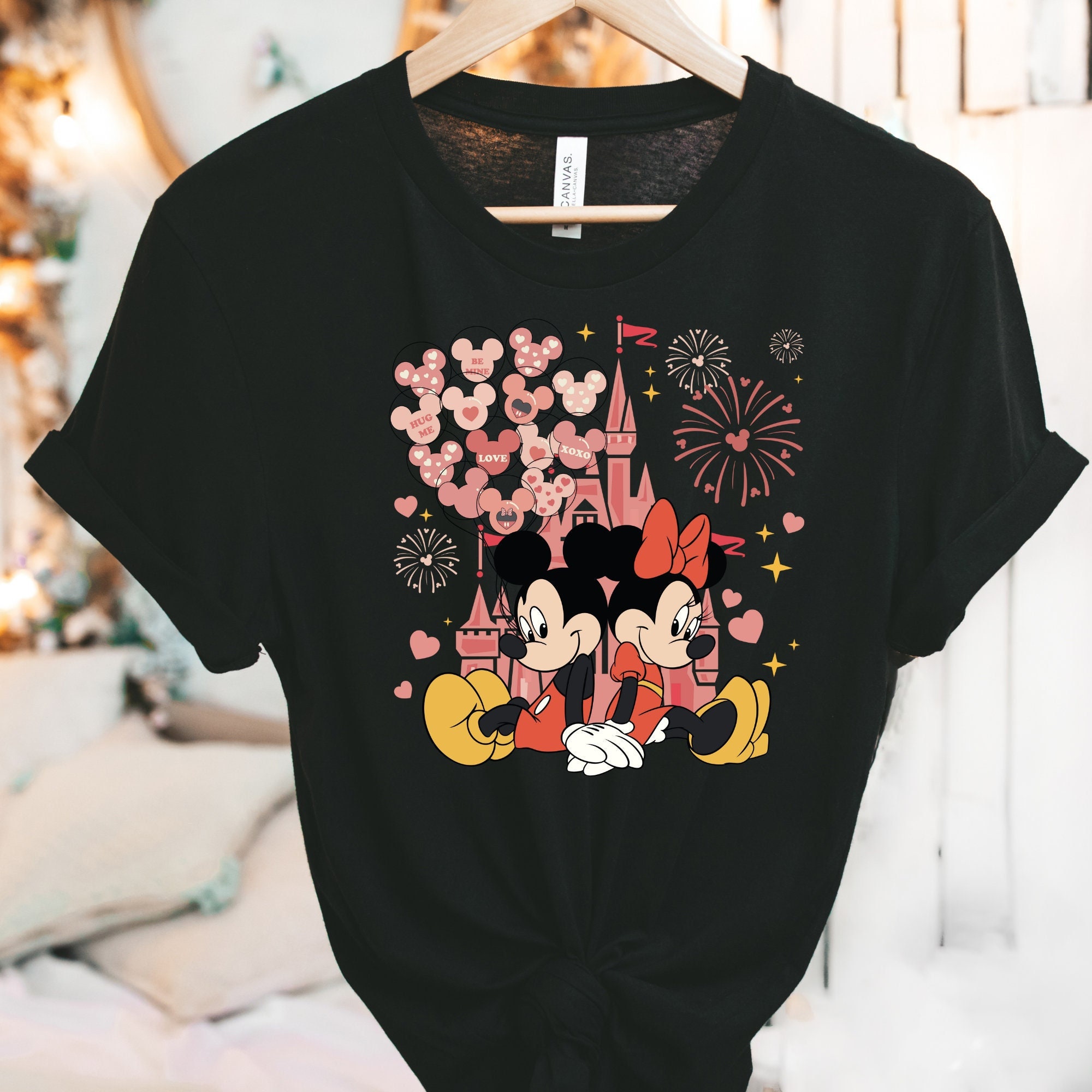 Discover Mickey Minnie Valentines, Disney Valentine T-Shirt