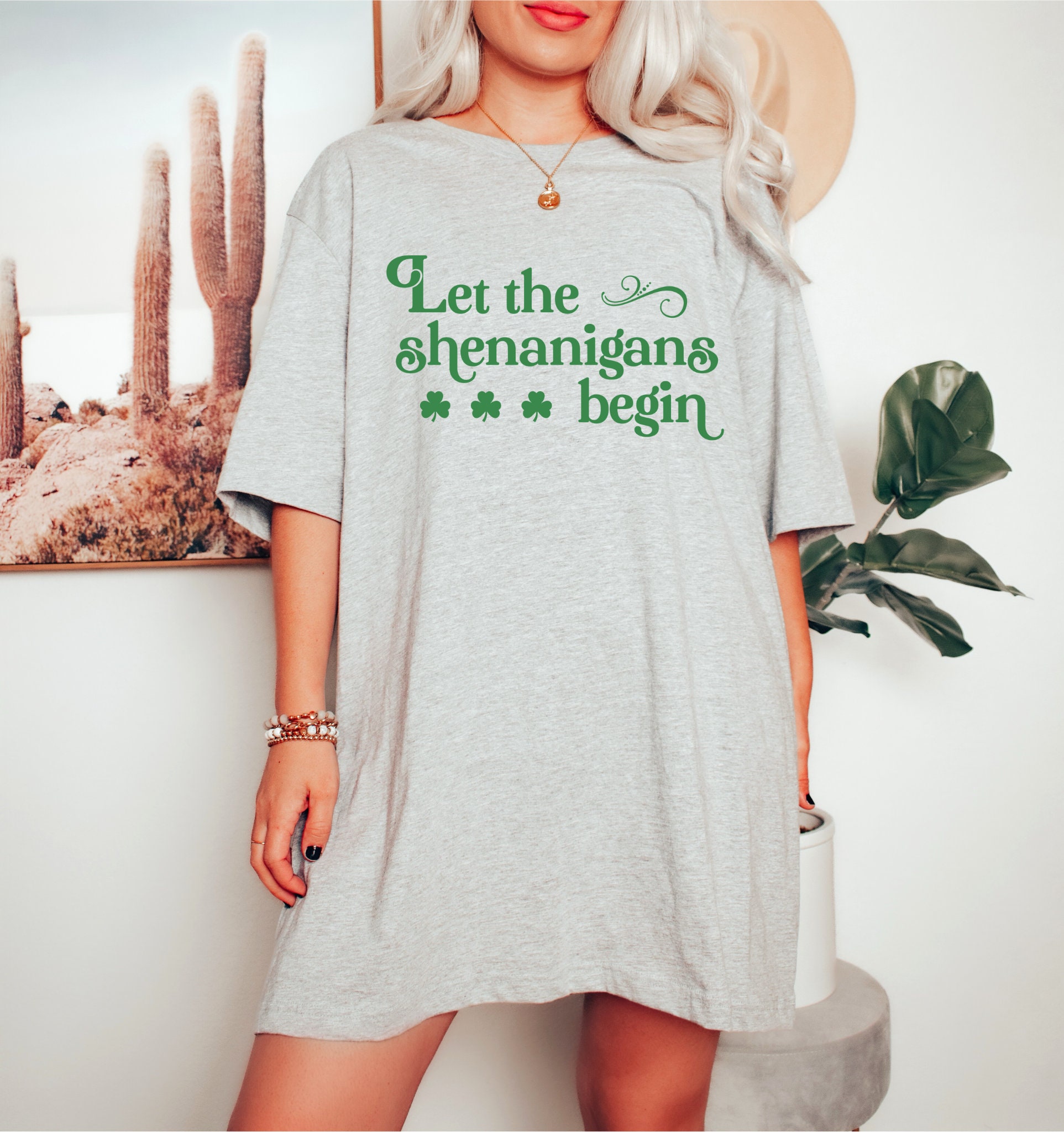 Discover Let the Shenanigans Begin T-shirt, St. Patrick's Day Unisex T-Shirt