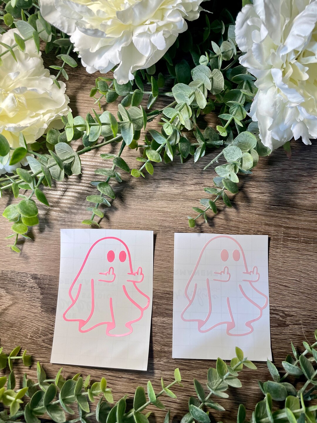 Ghost Decals Etsy
