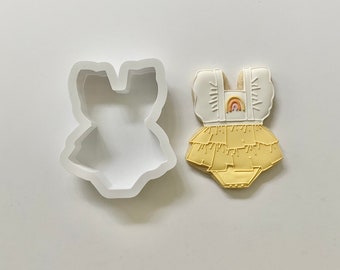 Ruffle Romper Cookie Cutter