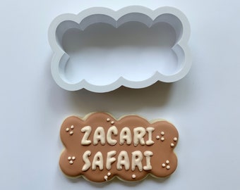 Bubble Plaque Cookie Cutter