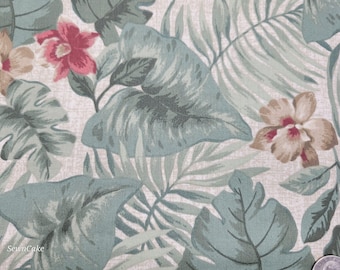 Tropical Home Décor Fabric By the yard – Limited Quantity!