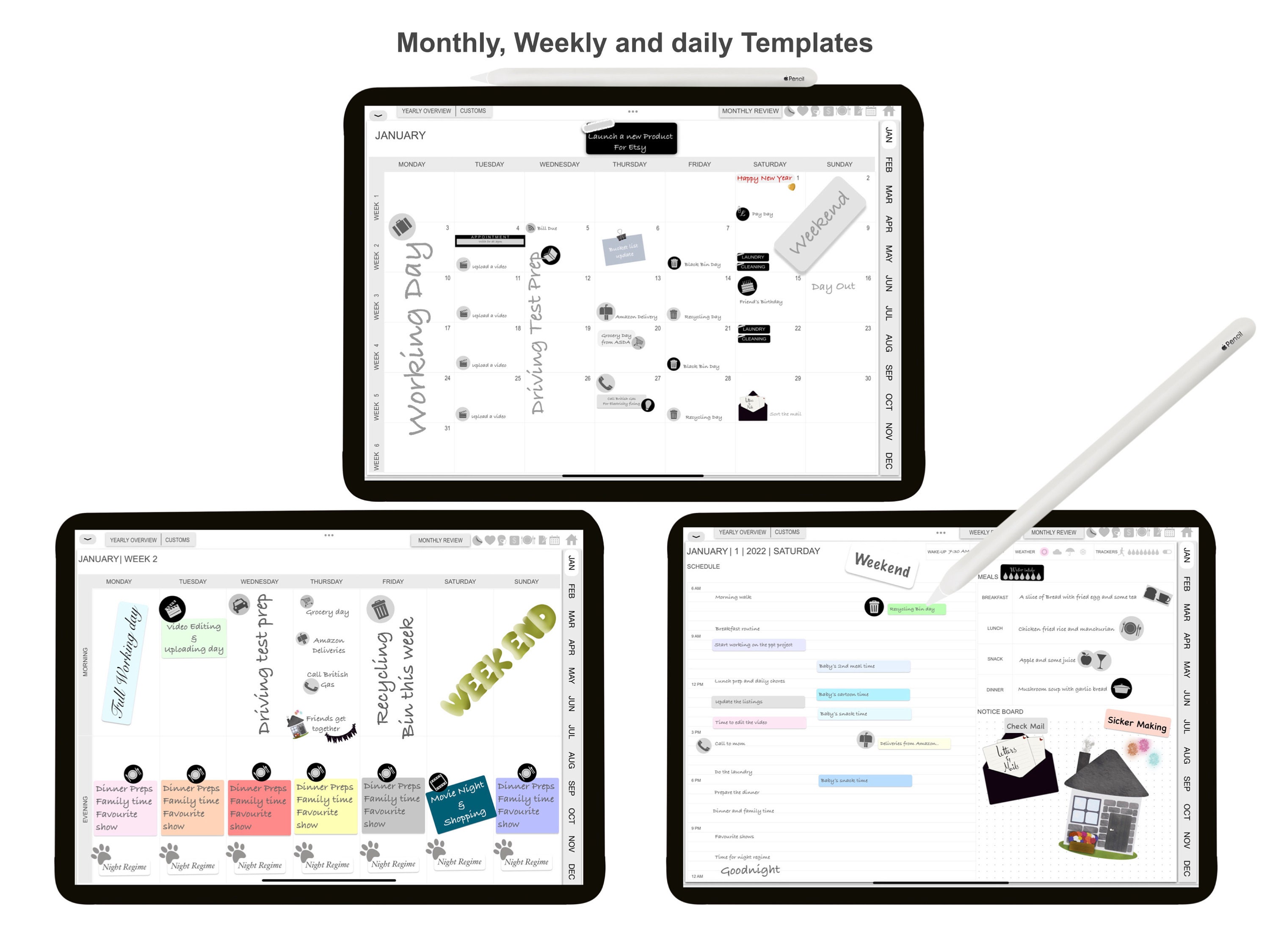 The Ultimate Undated Digital Planner for All Your Needs Goodnotes ...