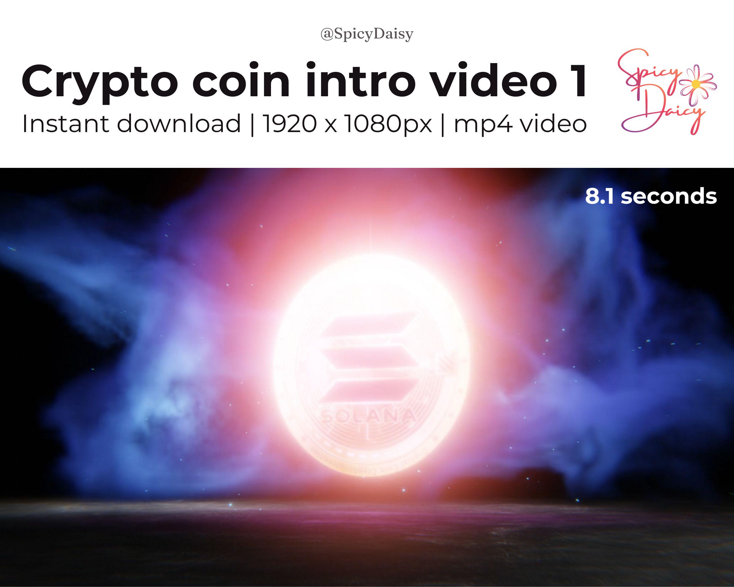 Solana Coin Animation | Gold, Silver Crypto Intro Videos (MP4 Digital  Download) - Etsy New Zealand