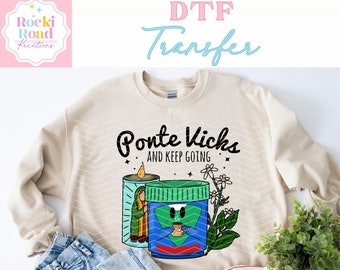 Ponte Vicks DTF Transfer | Valentines Mexican Cure | Ready to Apply | Virgencita | Gift for Her | Latina Trendy Apparel | Latina Heritage