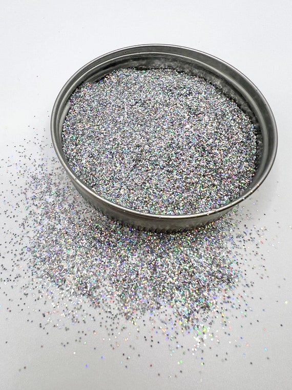 TINSEL Silver Holographic Fine Glitter Christmas Holiday Holo Glitter for  Crafts, Tumblers, Nail Art New Year Holiday Glitter Bundle 