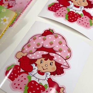 Berry Cartoon Car Window Decal | Permanent Adhesive Truck Window Decal | Retro 80s Dolls Cartoon | Permanent Vinyl Sticker | Trendy Gift image 2