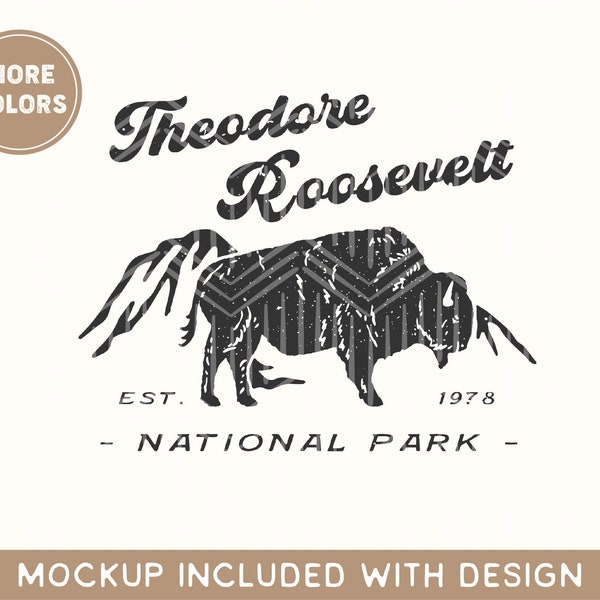 Theodore Roosevelt National Park Png | Digital Download Bundle | Png Bundle | Adventure Png | North Dakota Png | Digital Download | Png File
