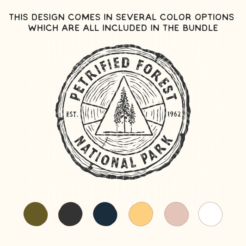 Petrified Forest National Park Png Digital Download Bundle Png Bundle