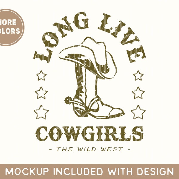 Long Live Cowgirls Png | Digital Download Bundle | Png Bundle | Boho Png | Country Png | Western Png | Digital Download | Png Files