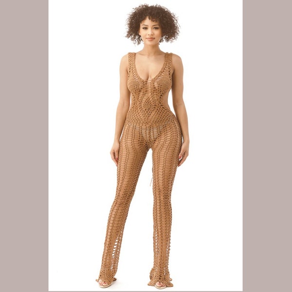 Fashion Crochet Jumpsuit main image 1