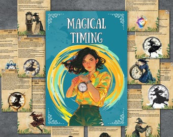 Páginas del grimorio de sincronización mágica, Libro de las sombras de la brujería (Digital)