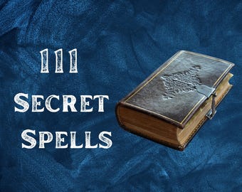 112 Hechizos de Brujería: Libro de las Sombras para Principiantes (Descarga Digital)
