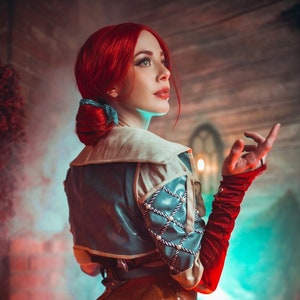 Triss Merigold Cosplay afdruk Etsy Nederland