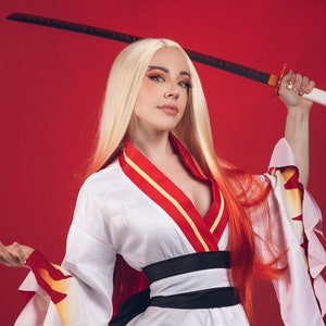 Impresión de Cosplay de Ninja de fuego