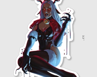 Tayvix Cult of the Lamb Sticker