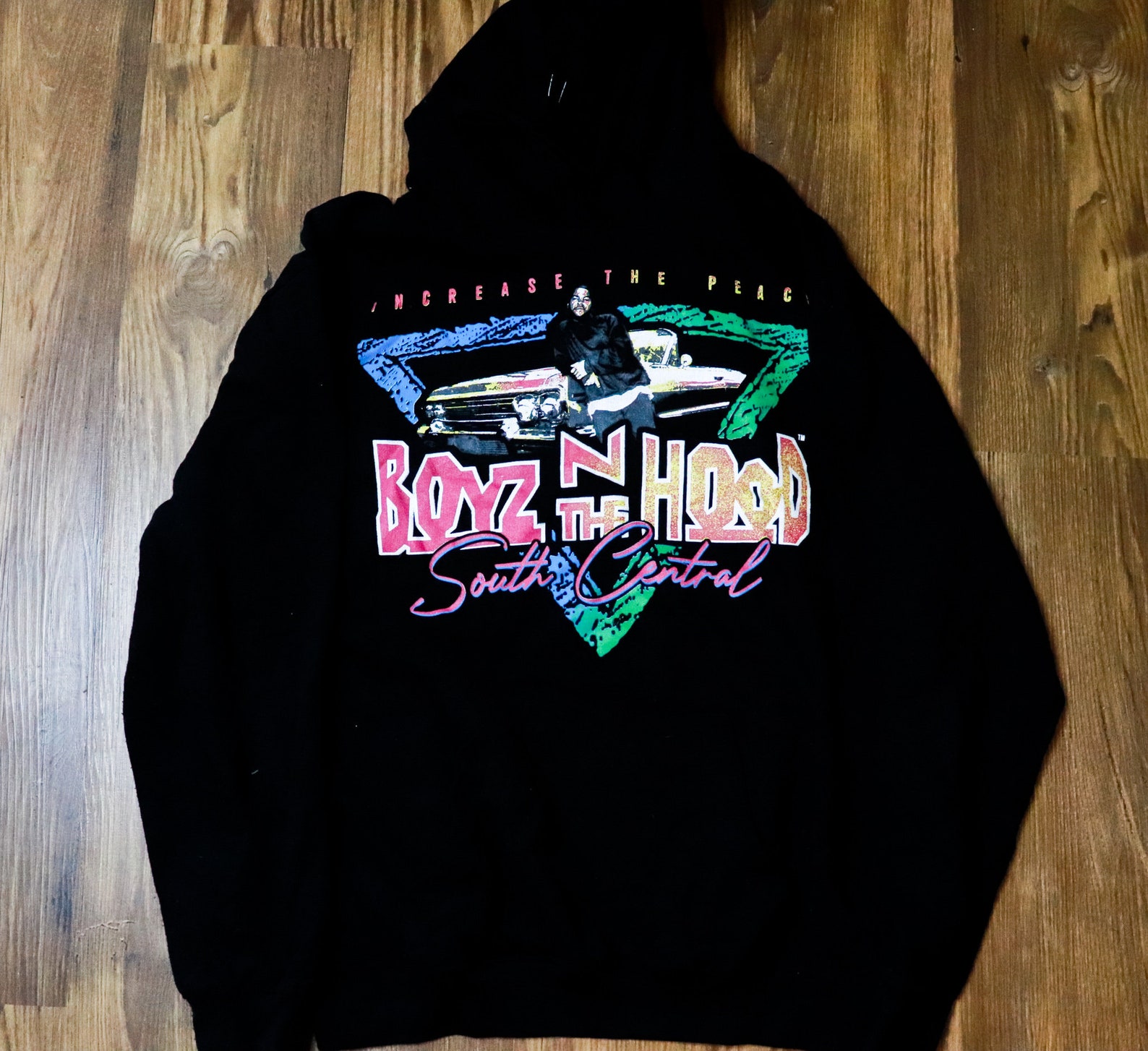 VINTAGE Boyz N the Hood Hooded Sweatshirt size Medium Etsy