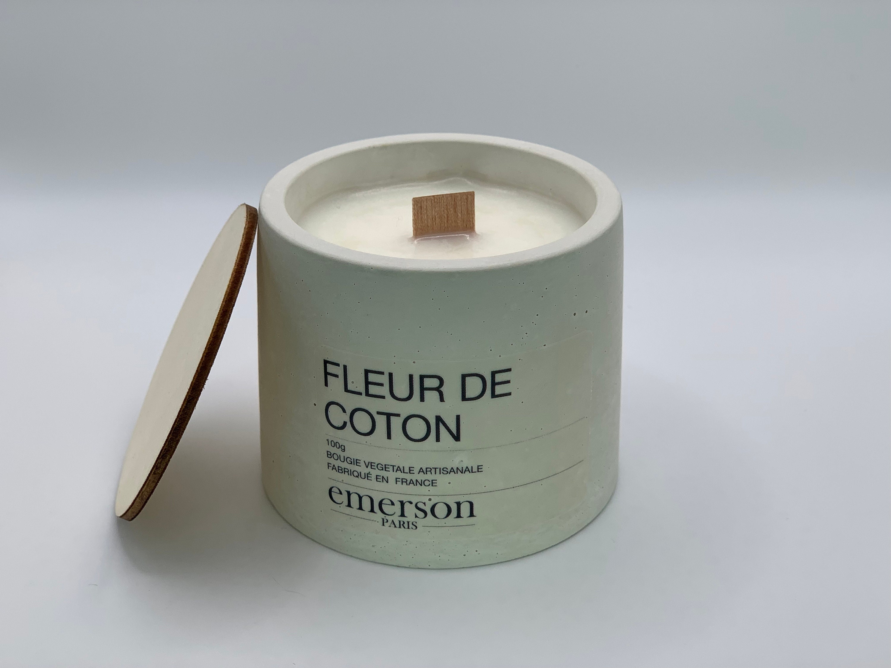Bougie Parfumée Fleur de Coton 100G