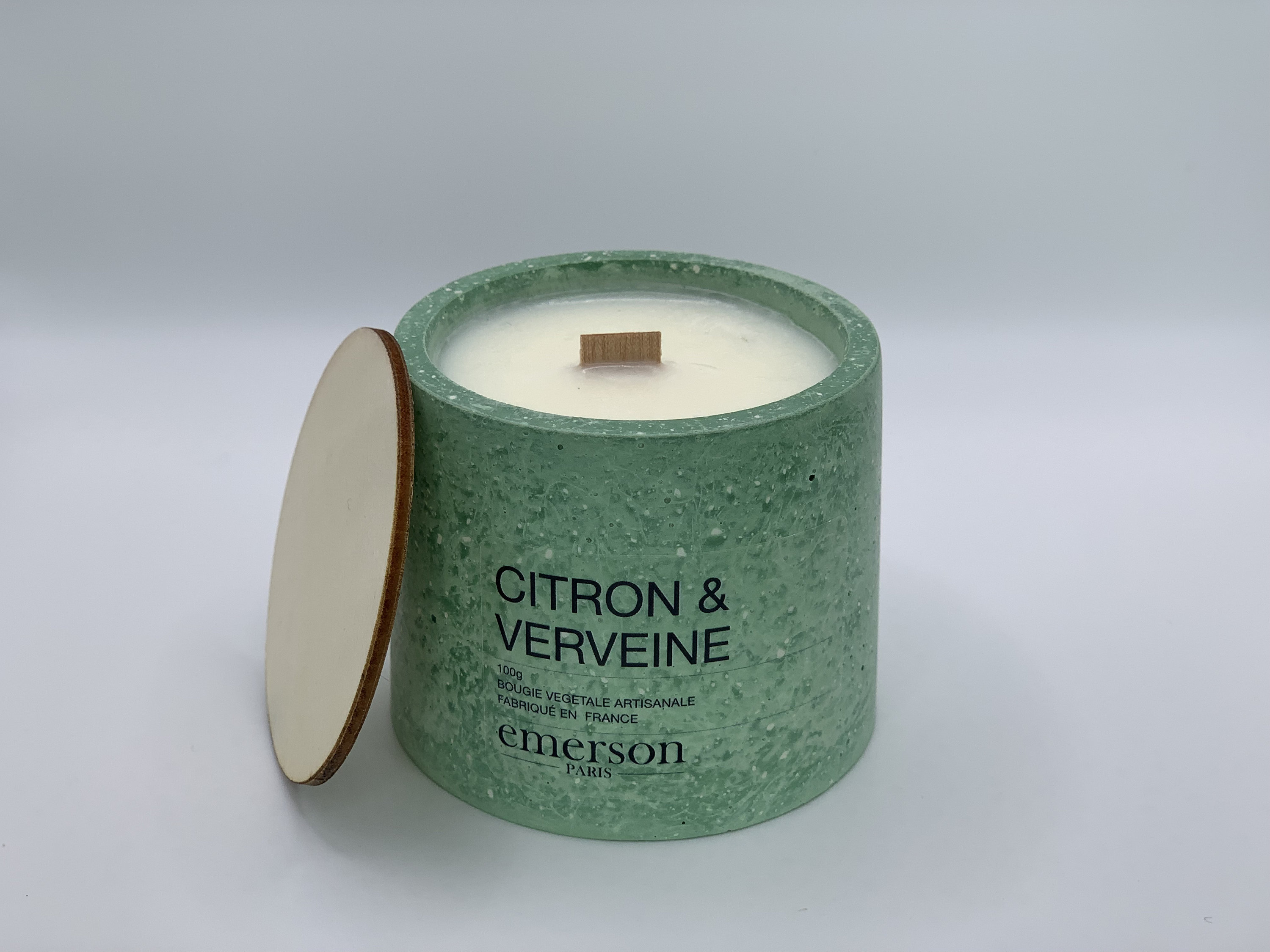 Bougie Parfumée Citron & Verveine 100G
