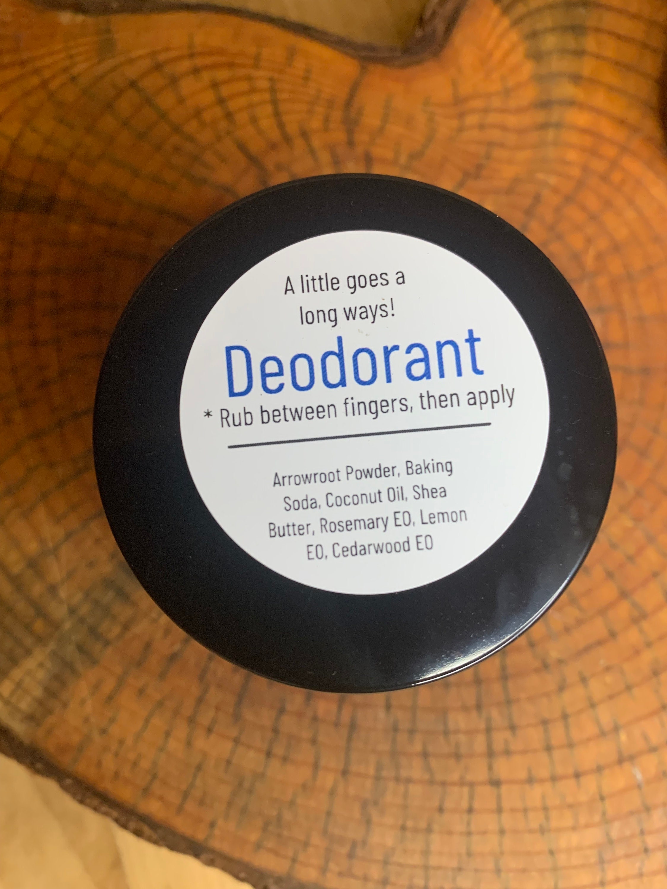 natural deodorant