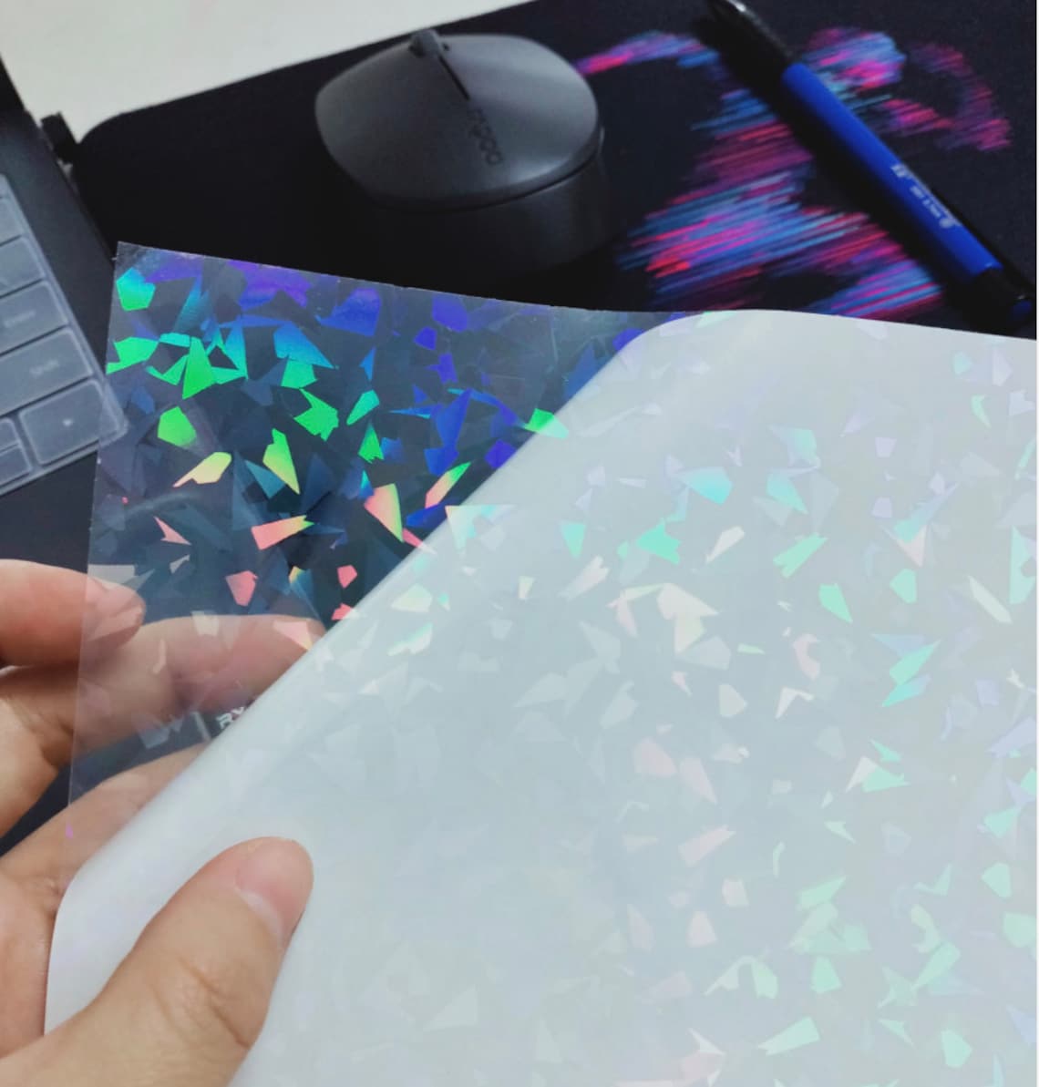 Sticker laminate holographic laminate A4 Etsy