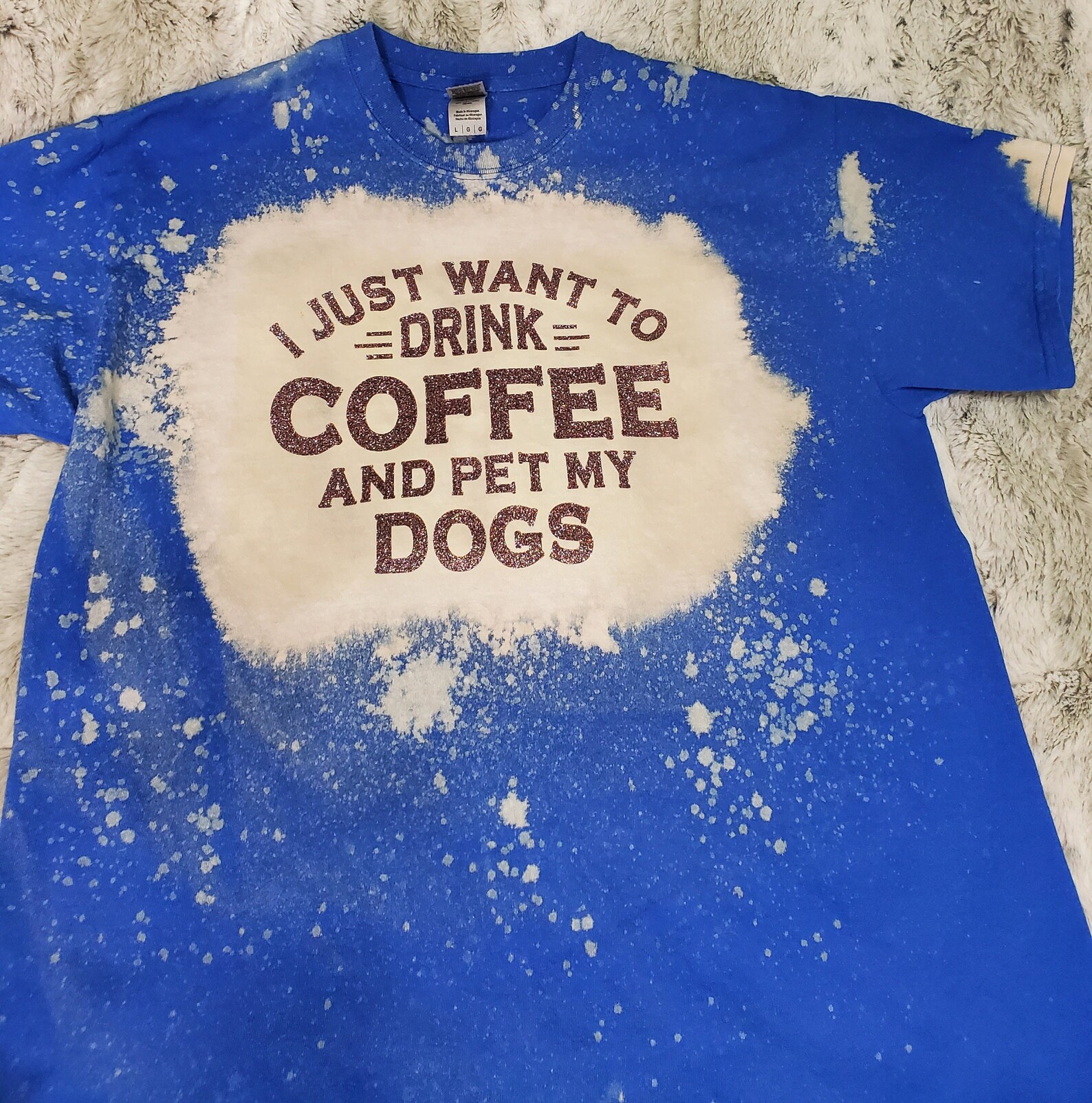 Ich möchte nur Kaffee trinken und Haustier meine Hunde Bleich Etsy