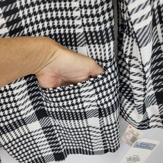 Vtg 80's Blazer Single Button Notched Lapel Acade… - image 5