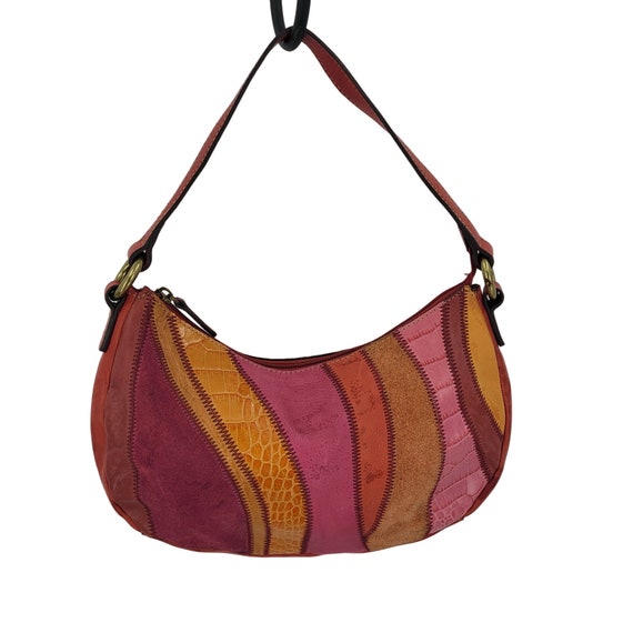 70s vintage tan faux leather handbag – The Frockery