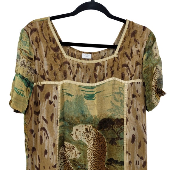 Vintage Cheetah shirtdress main image 0
