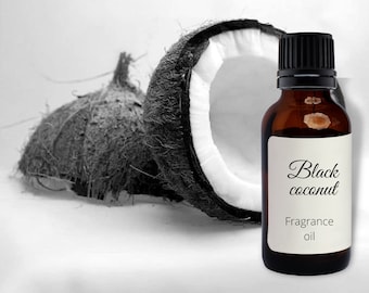 Óleo de fragrância de coco preto | Óleo de perfume | Óleo de fragrância para velas | Óleo de fragrância para difusor de varetas