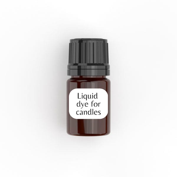 Liquid dye for candles, Color candle, Paint, Pigment 5ml