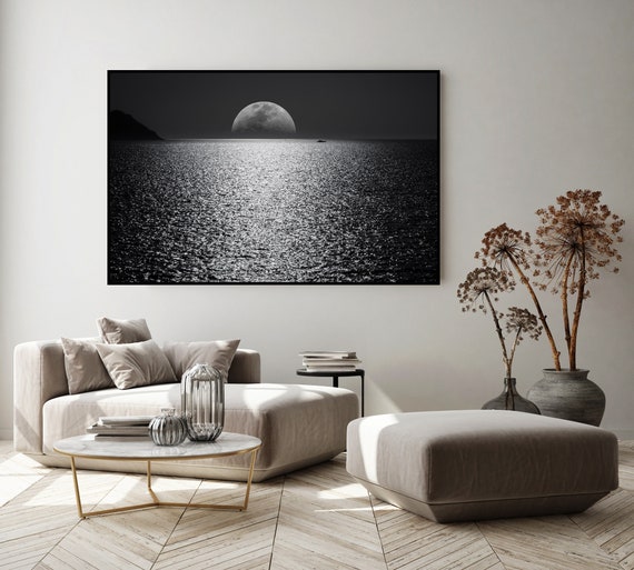 Black and White Wall Art Printable Etsy