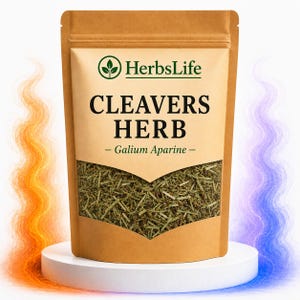 CLEAVERS HERB | Wildcrafted Bulgarian Galium Aparine Dried Cut | Herbal Tea, Apothecary & Craft Botanical