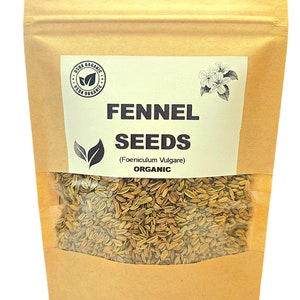 Bio FENCHEL | Foeniculum Vulgare | Fencheltee | Kräutertee | Getrocknete Samen | Getrocknetes Kraut | Bio Kraut | Herba | Tee