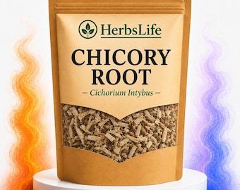 CHICORY ROOT Dried Cut | Cichorium Intybus | Bulk Cooking Coffee Culinary Craft Apothecary Botanical