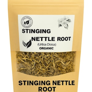 RACINE D'ORITE PIQUANTE biologique | Urtique dioique | Thé à la racine d'ortie | Thé à l'ortie | Tisane | Racine séchée | Herbes biologiques | Herba | Thé