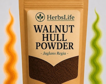 PROSZEK Z ŁUSKI ORZECHA WŁOSKIEGO | Juglans Regia Natural Ground | Naturalny barwnik, rękodzieło, apteka i hurtowe produkty botaniczne