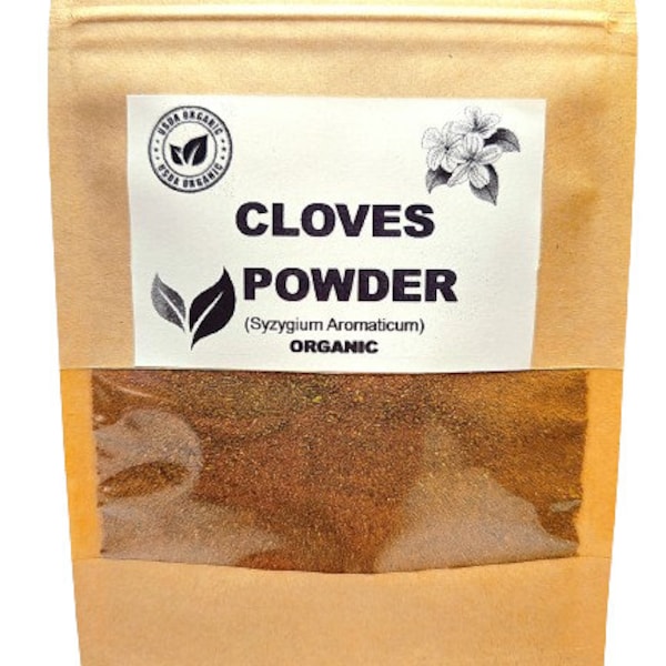 Organic CLOVES POWDER | Syzygium Aromaticum | Cloves Berries Powder | Cloves Powder Tea | Herbal Tea | Dried Berries Powder | Herba | Tea