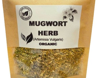 Organic MUGWORT HERB | Artemisia Vulgaris | Mugwort Tea | Herba Artemisiae | Herbal Tea | Radix Artemisiae | Organic Herbs | Herba