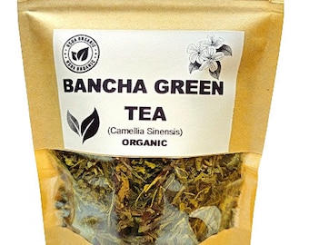 THÉ VERT BANCHA biologique | Camellia sinensis | Tisane | Herbes séchées | Herbes biologiques | Herba | Thé